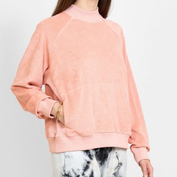 YMC Touche mock neck pocket cotton sweatshirt M/L - Picture 1 of 8